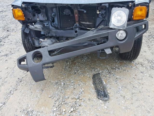 5GTDN13E778135612 - 2007 HUMMER H3 GRAY photo 7