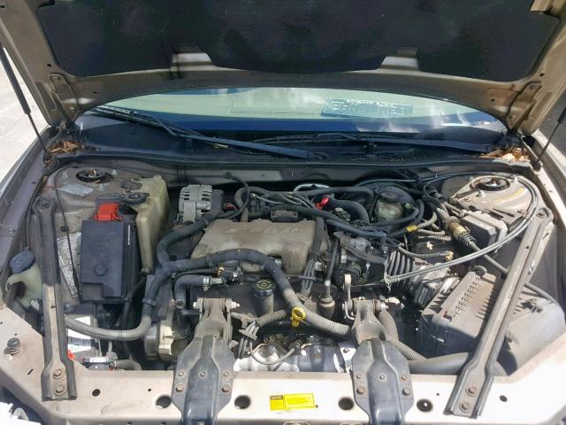 2G4WY55J311117493 - 2001 BUICK CENTURY LI GOLD photo 7