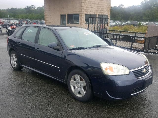 1G1ZT61866F248080 - 2006 CHEVROLET MALIBU MAX BLUE photo 1