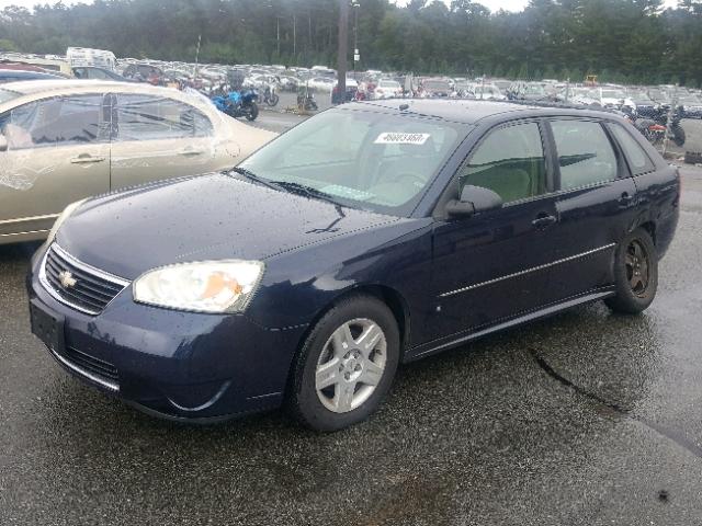 1G1ZT61866F248080 - 2006 CHEVROLET MALIBU MAX BLUE photo 2