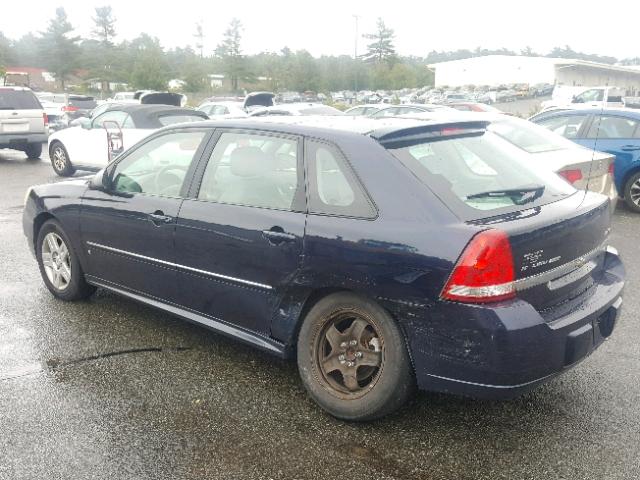 1G1ZT61866F248080 - 2006 CHEVROLET MALIBU MAX BLUE photo 3