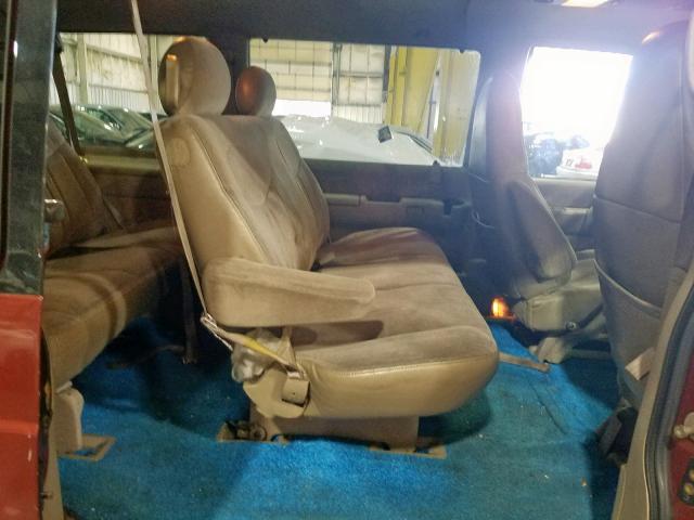 1GNDM19W2WB107543 - 1998 CHEVROLET ASTRO BEIGE photo 6