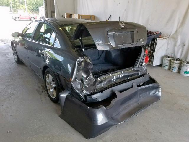 1N4AL11D86N396120 - 2006 NISSAN ALTIMA S GRAY photo 3