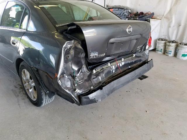 1N4AL11D86N396120 - 2006 NISSAN ALTIMA S GRAY photo 9