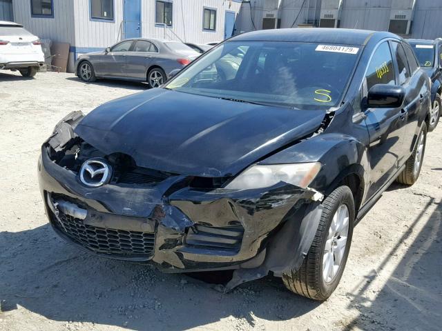 JM3ER29L780169665 - 2008 MAZDA CX-7 BLACK photo 2