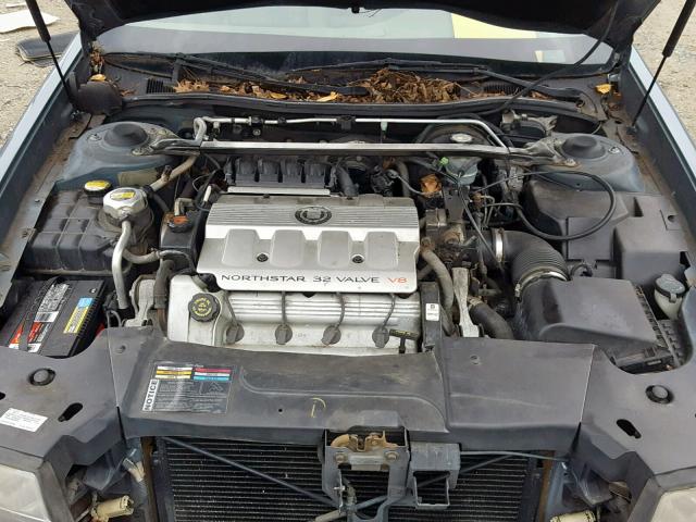 1G6KD54Y2XU775884 - 1999 CADILLAC DEVILLE BLUE photo 7