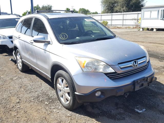 JHLRE38757C001832 - 2007 HONDA CR-V EXL GRAY photo 1