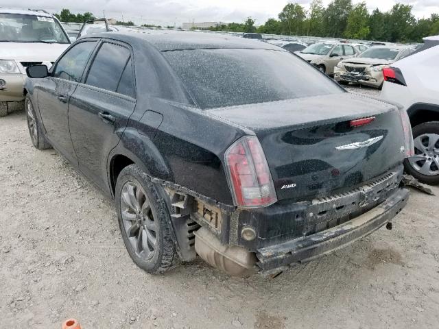 2C3CCAGGXEH384941 - 2014 CHRYSLER 300 S BLACK photo 3