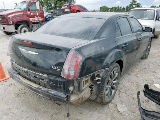 2C3CCAGGXEH384941 - 2014 CHRYSLER 300 S BLACK photo 4