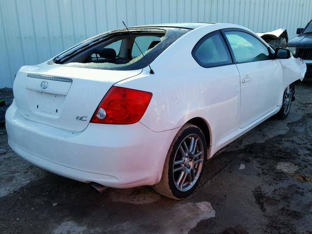 JTKDE177460108022 - 2006 TOYOTA SCION TC 白色 照片 4