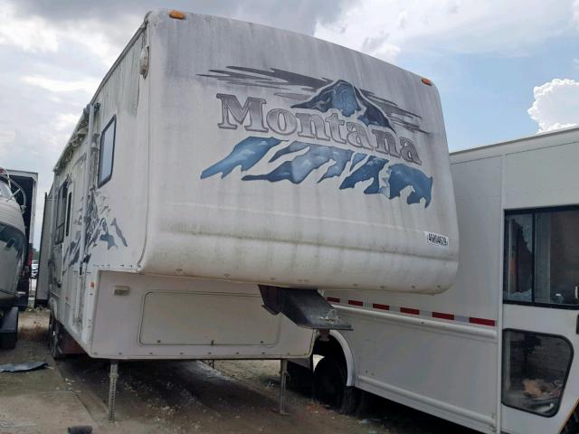 4YDF365285D513427 - 2005 KEYSTONE MONTANA WHITE photo 1