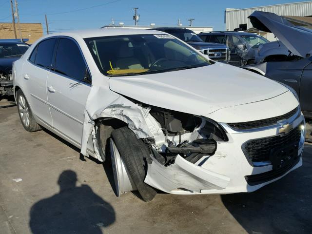 1G11D5SL4FF303357 - 2015 CHEVROLET MALIBU 2LT WHITE photo 1