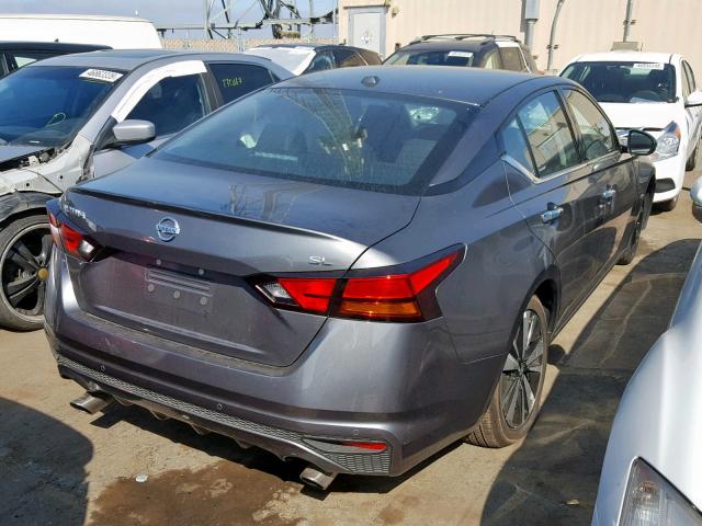 1N4BL4EV8KC229528 - 2019 NISSAN ALTIMA SL GRAY photo 4