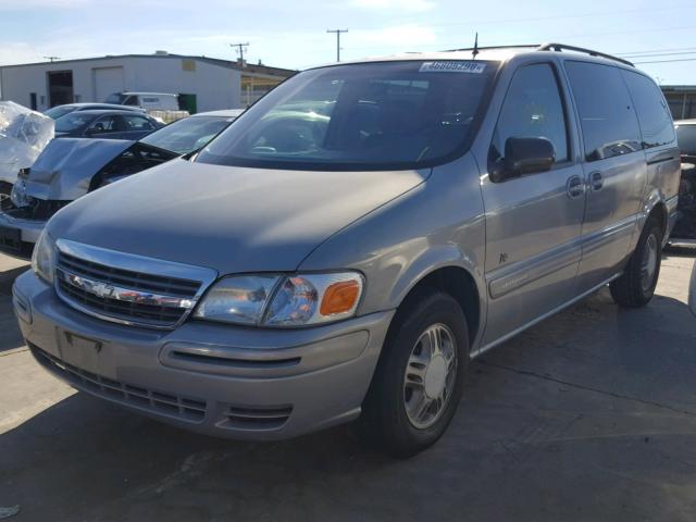 1GNDX13E11D172470 - 2001 CHEVROLET VENTURE LU GRAY photo 2