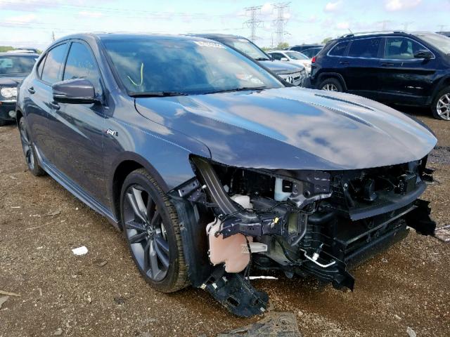 19UUB2F67JA013019 - 2018 ACURA TLX TECH+A GRAY photo 1