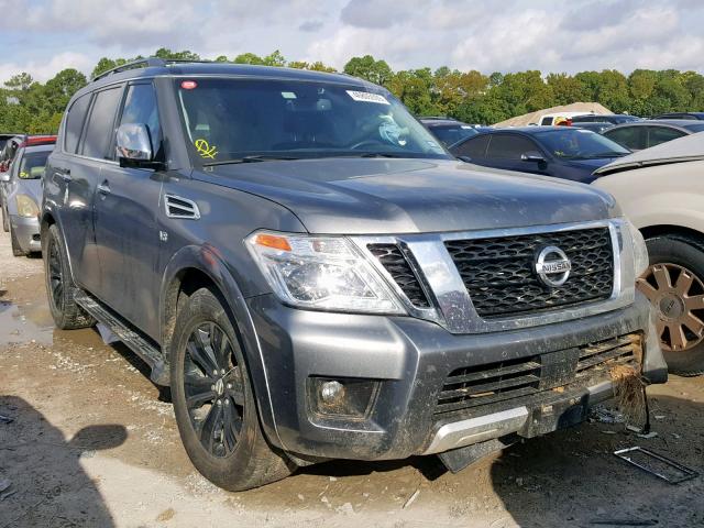 JN8AY2NFXH9302753 - 2017 NISSAN ARMADA PLA GRAY photo 1