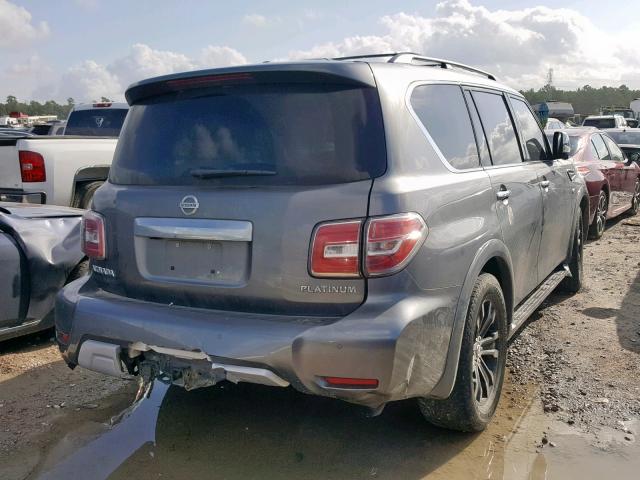 JN8AY2NFXH9302753 - 2017 NISSAN ARMADA PLA GRAY photo 4