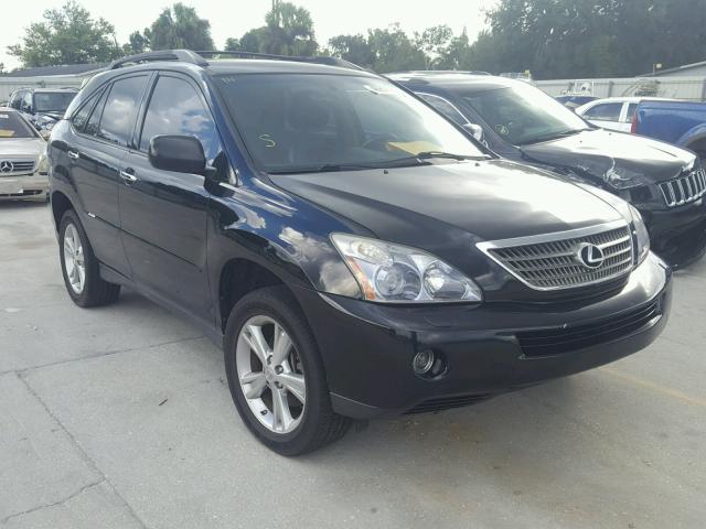 JTJGW31U882851234 - 2008 LEXUS RX 400H BLACK photo 1