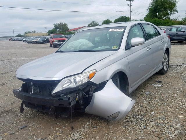 4T1BK3DB6BU431983 - 2011 TOYOTA AVALON BAS SILVER photo 2