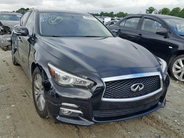 JN1BV7AP2FM332394 - 2015 INFINITI Q50 BASE BLACK photo 1