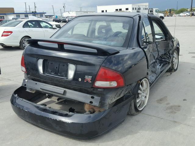 3N1AB51D82L702248 - 2002 NISSAN SENTRA SE- BLACK photo 4