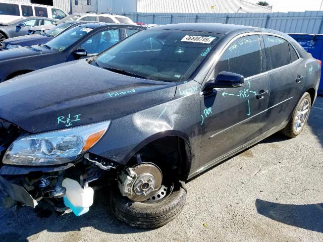 1G11C5SL6FF211640 - 2015 CHEVROLET MALIBU 1LT BLACK photo 2