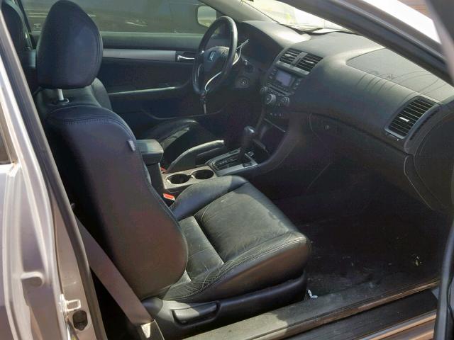 1HGCM82693A004291 - 2003 HONDA ACCORD EX SILVER photo 5