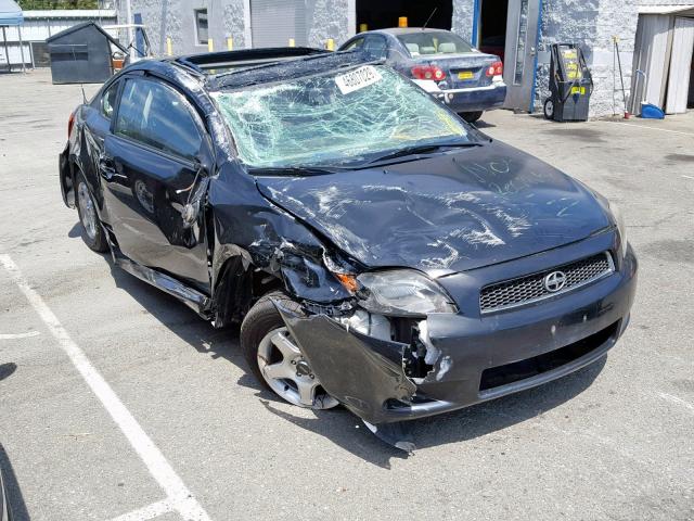 JTKDE177660065531 - 2006 TOYOTA SCION TC შავი ფოტო 1