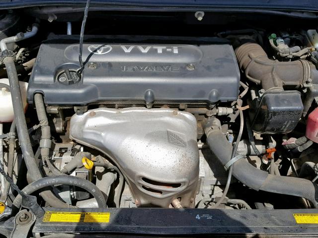 JTKDE177660065531 - 2006 TOYOTA SCION TC შავი ფოტო 7