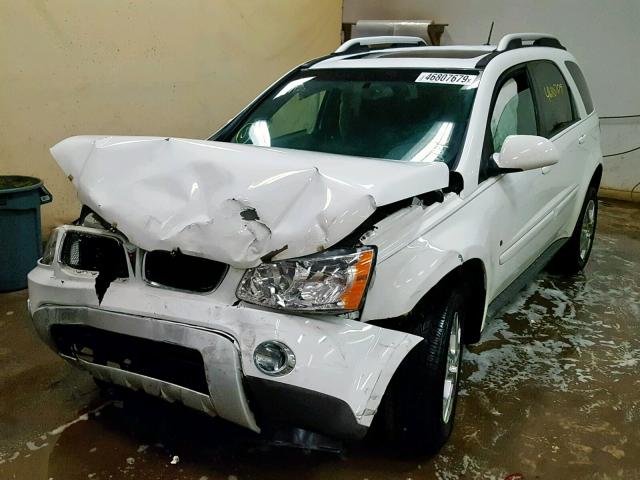 2CKDL43F096252084 - 2009 PONTIAC TORRENT WHITE photo 2