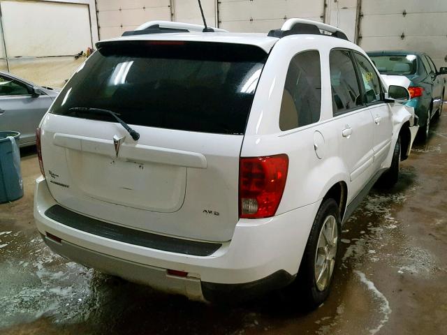 2CKDL43F096252084 - 2009 PONTIAC TORRENT WHITE photo 4