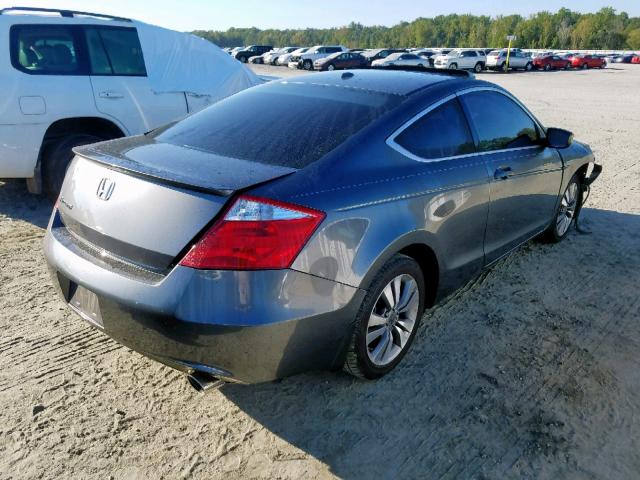 1HGCS1B85AA006292 - 2010 HONDA ACCORD EXL GRAY photo 4