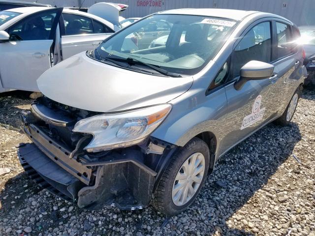 3N1CE2CPXFL416865 - 2015 NISSAN VERSA NOTE SILVER photo 2