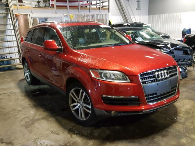 WA1BV74L97D047371 - 2007 AUDI Q7 4.2 QUA RED photo 1