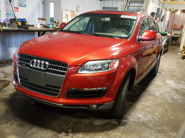 WA1BV74L97D047371 - 2007 AUDI Q7 4.2 QUA RED photo 2