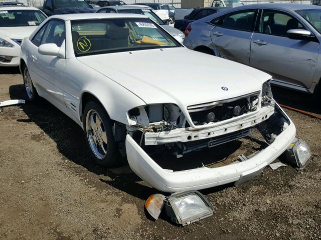 WDBFA68F1YF194046 - 2000 MERCEDES-BENZ SL 500 WHITE photo 1