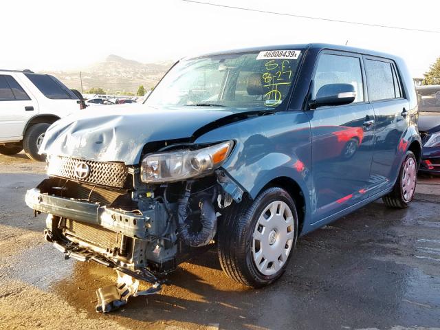 JTLKE50EX91062570 - 2009 TOYOTA SCION XB 青绿色 照片 2