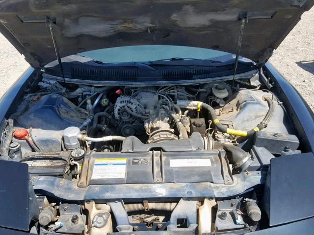 2G2FS22K1V2204847 - 1997 PONTIAC FIREBIRD BLACK photo 7