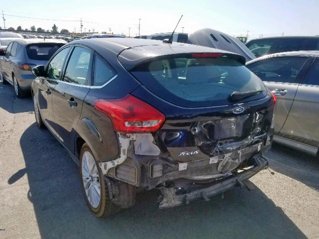 1FADP3N20FL324393 - 2015 FORD FOCUS TITA BLACK photo 3