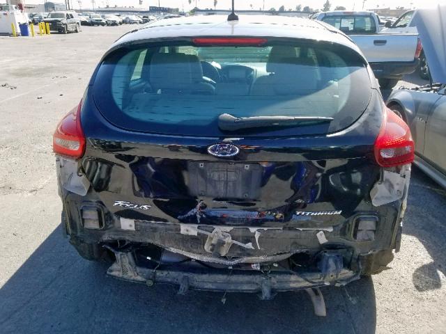 1FADP3N20FL324393 - 2015 FORD FOCUS TITA BLACK photo 9