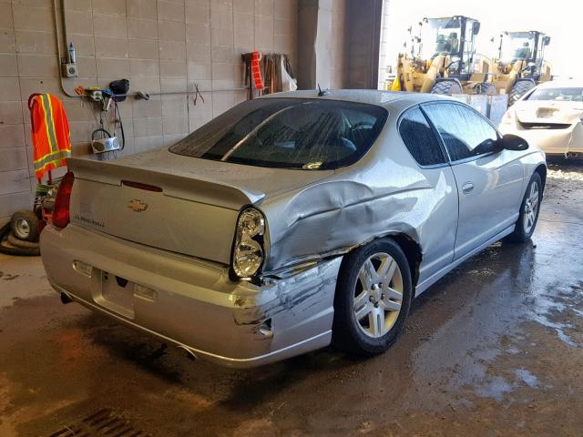 2G1WN151469247483 - 2006 CHEVROLET MONTE CARL ვერცხლისფერი ფოტო 4