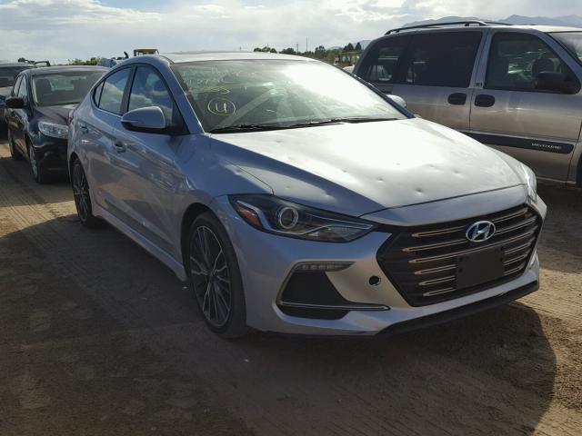 KMHD04LB3JU542446 - 2018 HYUNDAI ELANTRA SP SILVER photo 1