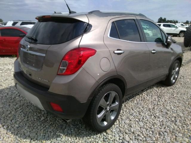 KL4CJBSB5EB739987 - 2014 BUICK ENCORE CON TAN photo 4