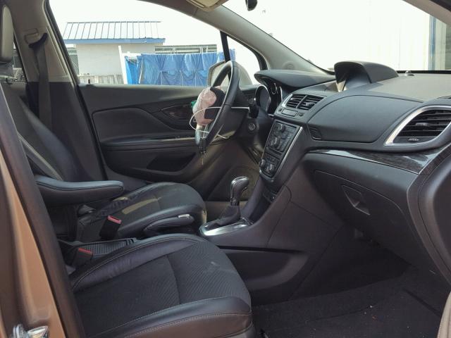 KL4CJBSB5EB739987 - 2014 BUICK ENCORE CON TAN photo 5