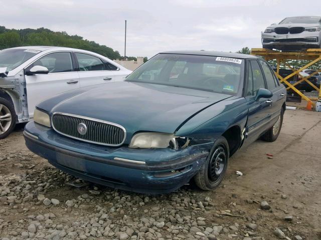 1G4HP52K4WH447740 - 1998 BUICK LESABRE CU GREEN photo 2