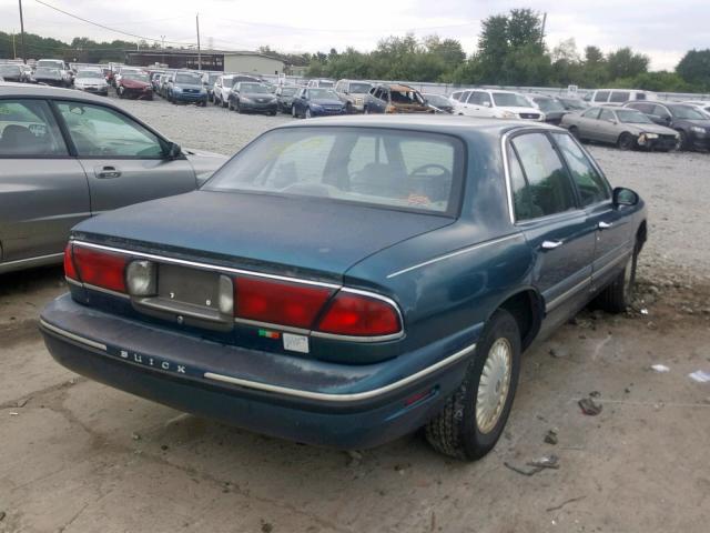 1G4HP52K4WH447740 - 1998 BUICK LESABRE CU GREEN photo 4