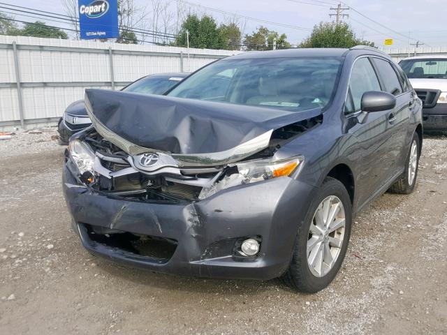 4T3ZA3BB1BU040168 - 2011 TOYOTA VENZA GRAY photo 2