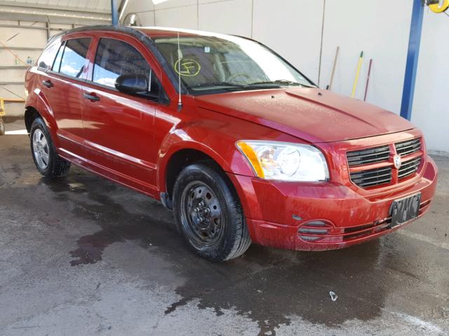 1B3HB28B18D582789 - 2008 DODGE CALIBER RED photo 1