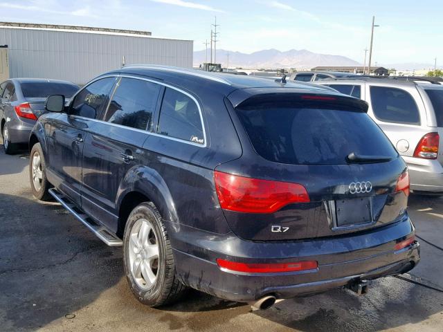 WA1EV74L38D056159 - 2008 AUDI Q7 4.2 QUA BLACK photo 3