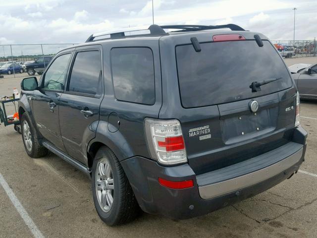 4M2CU97138KJ33818 - 2008 MERCURY MARINER PR GRAY photo 3